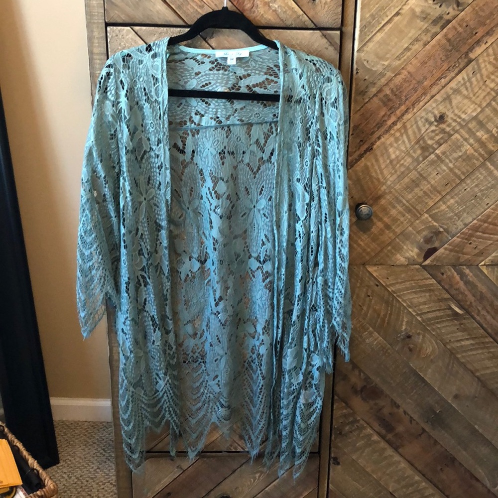 Turquoise Kimono